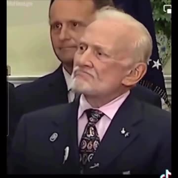 Poor old Buzz Aldrin knows it’s all a Lie because he’s the one they employed to fake it.