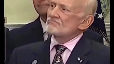Poor old Buzz Aldrin knows it’s all a Lie because he’s the one they employed to fake it.