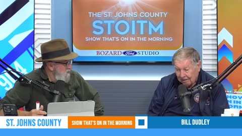 Chairman of the St. Johns County Veterans Council Bill Dudley joins us in studio!