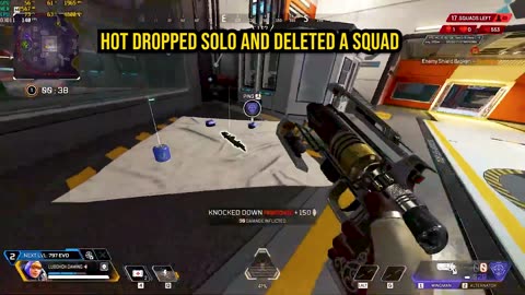 Solo Wattson 1v3 Clutch on Broken Moon | Apex Legends Gameplay (Alternator + Wingman)