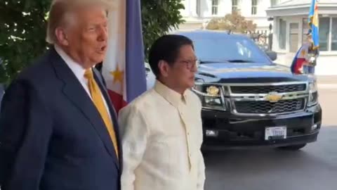 Trump welcomes the President of the Republic of the Philippines to the White House