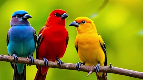 Soothing Bird Chirping Sounds _ Perfect for Sleep, Study, and Meditation