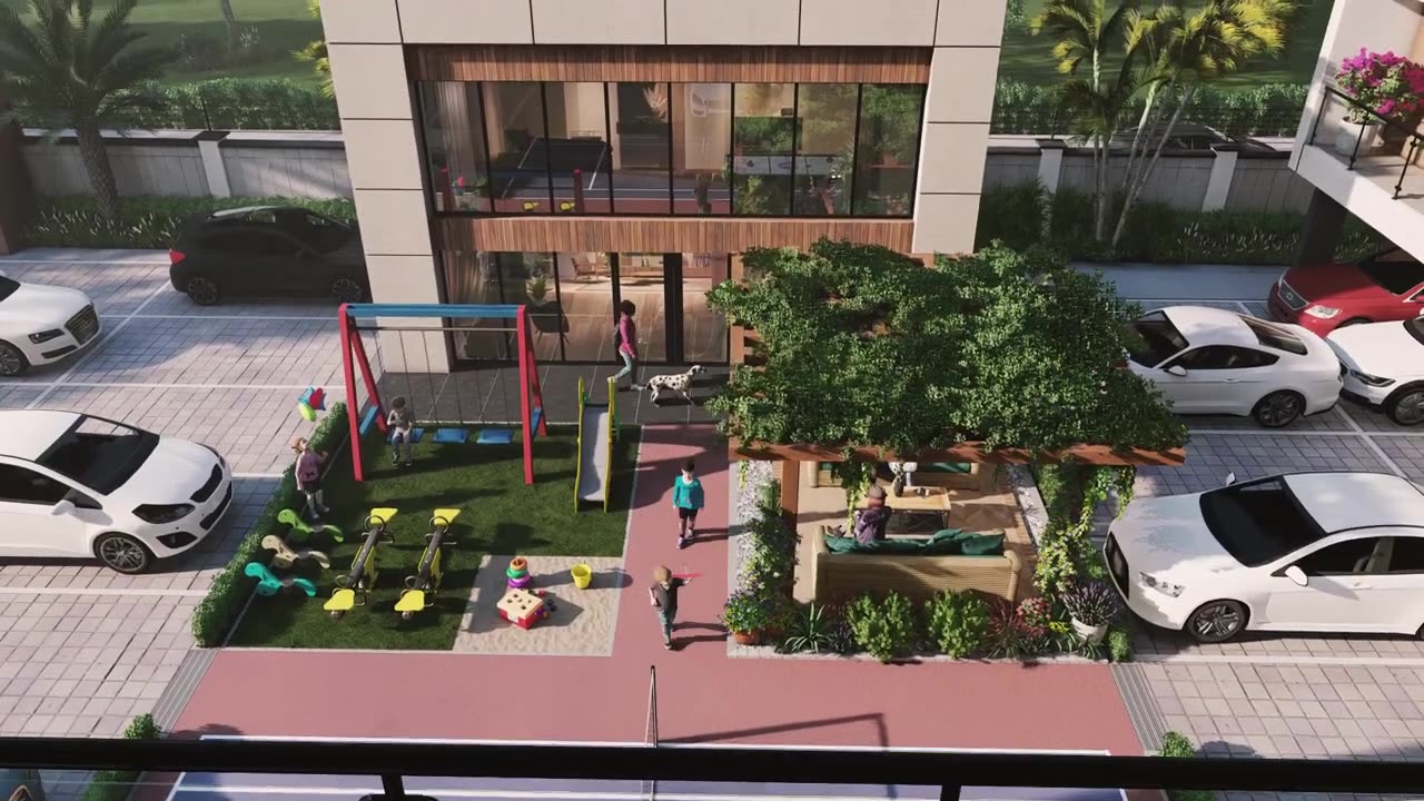 Reimagining High Rise Living with 3D Walkthrough Design for Stunning Exterior Apartment Visuals