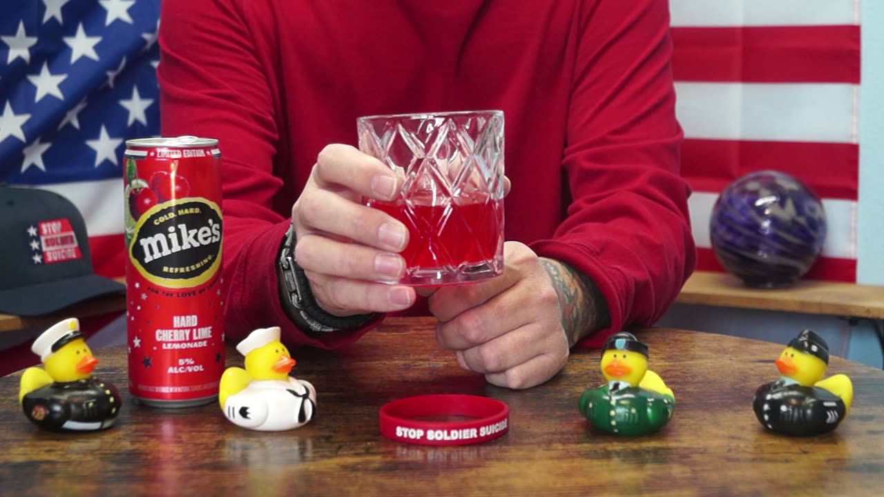 PFC Dante Taitano - Mikes Hard Cherry Lime Lemonade RTD Cocktail Review