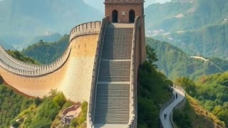 @DadFunnies China’s Wall: Ultimate Dad Move! 🧱😆