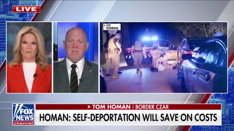 Tom Homan reveals details on self-deportation program