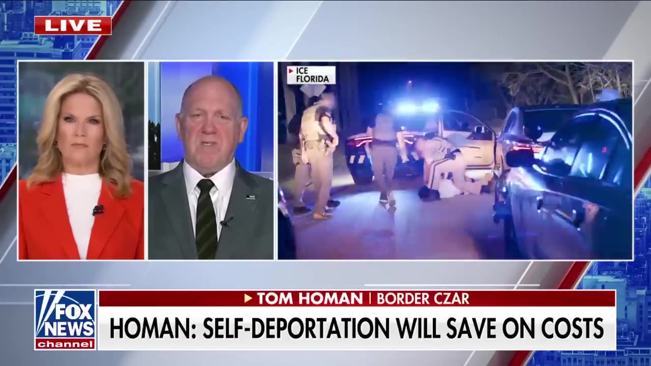 Tom Homan reveals details on self-deportation program