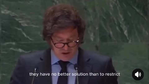 PRESIDENT JAVIER MILEI : EXPOSING UN
