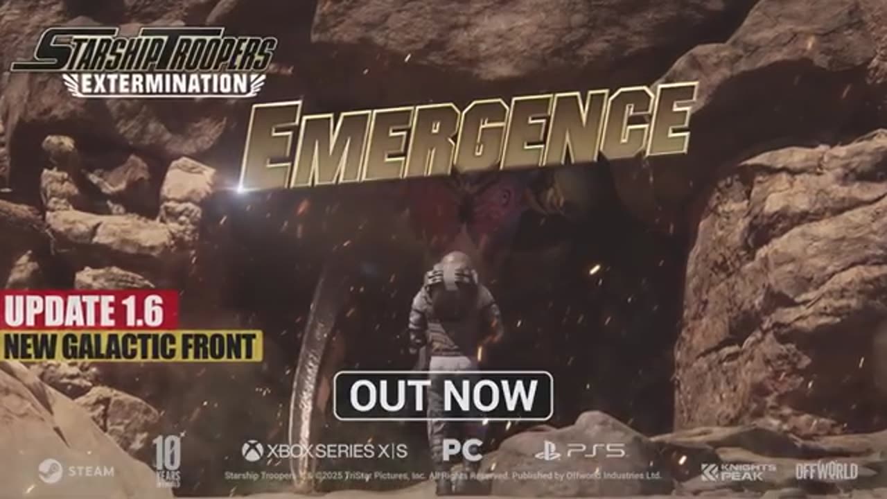 Starship Troopers Extermination - Update 1.6 Out Now
