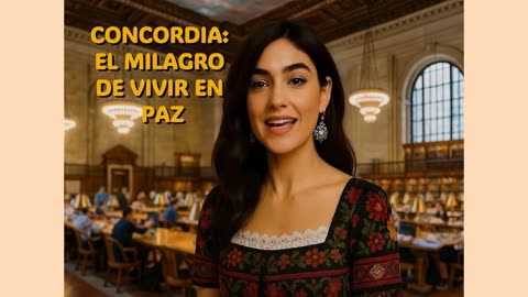 CONCORDIA: EL MILAGRO DE VIVIR EN PAZ