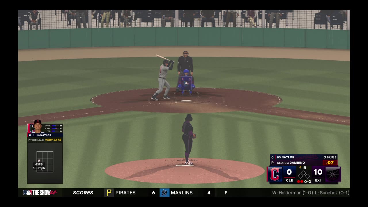 Game 2 Georgia Catch Behind Back