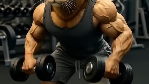 Orange cat #ai #cats #orangecat #funny - 1080p.