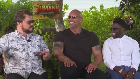Jack Black Impersonates The Rock