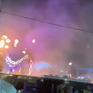 Short Clip Shows Dystopian LA With Bum Camp Surrounding Demonic Rave