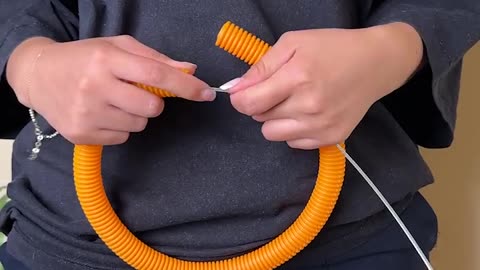 Organize wires with this clever hack