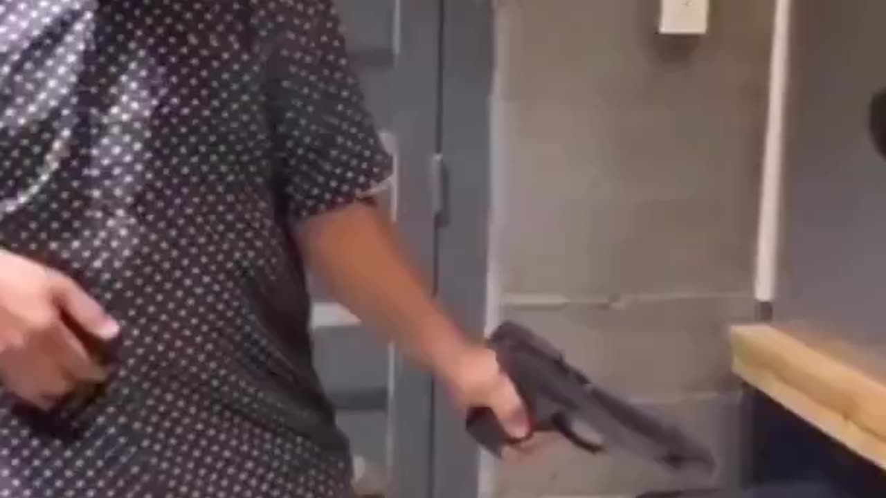 My guy actually held his composure during this INSANE Gun malfunction
