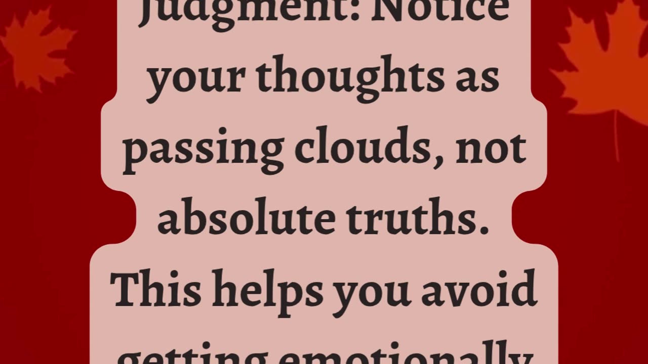 Practice Detachment: 5 Tips to Let Go of Unhelpful Thoughts