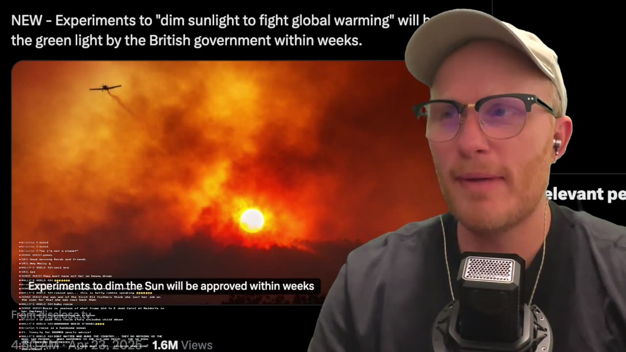 UK Dimming the Sunlight to FIGHT GLOBAL WARMING?