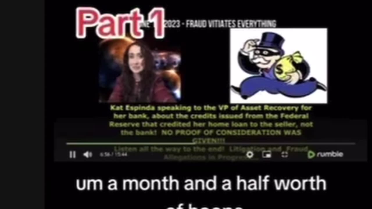 On phone w bankster STOP PAYING YOUR MORTGAGE 🤯 the Truman show is falling apart