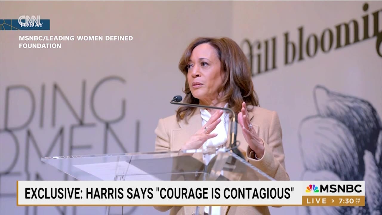 'I’m not here to say I told you so': Harris comments on Trump's second term