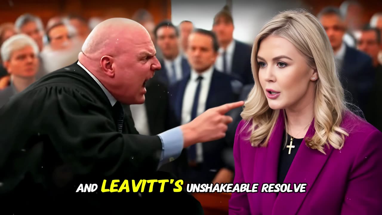 Corrupt Judge INSULTS Karoline Leavitt in Court – Minutes Later, He's in Handcuffs!
