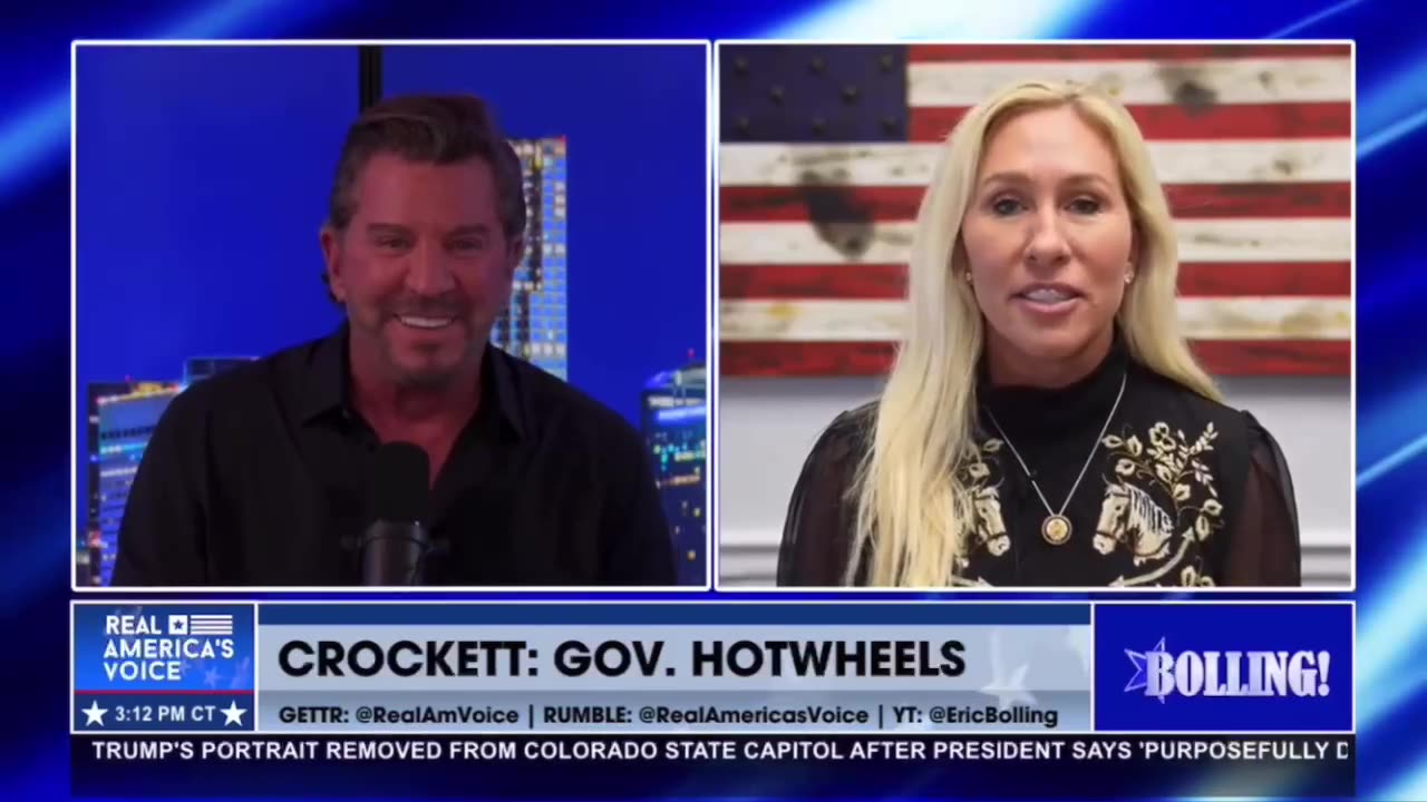 'Pound her and beat her': MTG threatens Jasmine Crockett's election over Elon protests