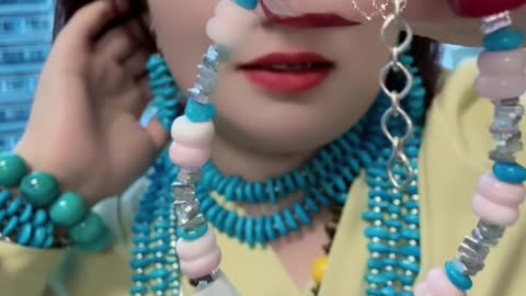 250521-3 Sleeping Beauty Turquoise & Pink Conch Shell Bracelet: A Dreamy Symphony on the Wrist