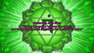 Tread Lightly! ~ Saturday, May 31, 2025 Numerology @ a Glance