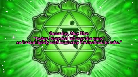 Tread Lightly! ~ Saturday, May 31, 2025 Numerology @ a Glance