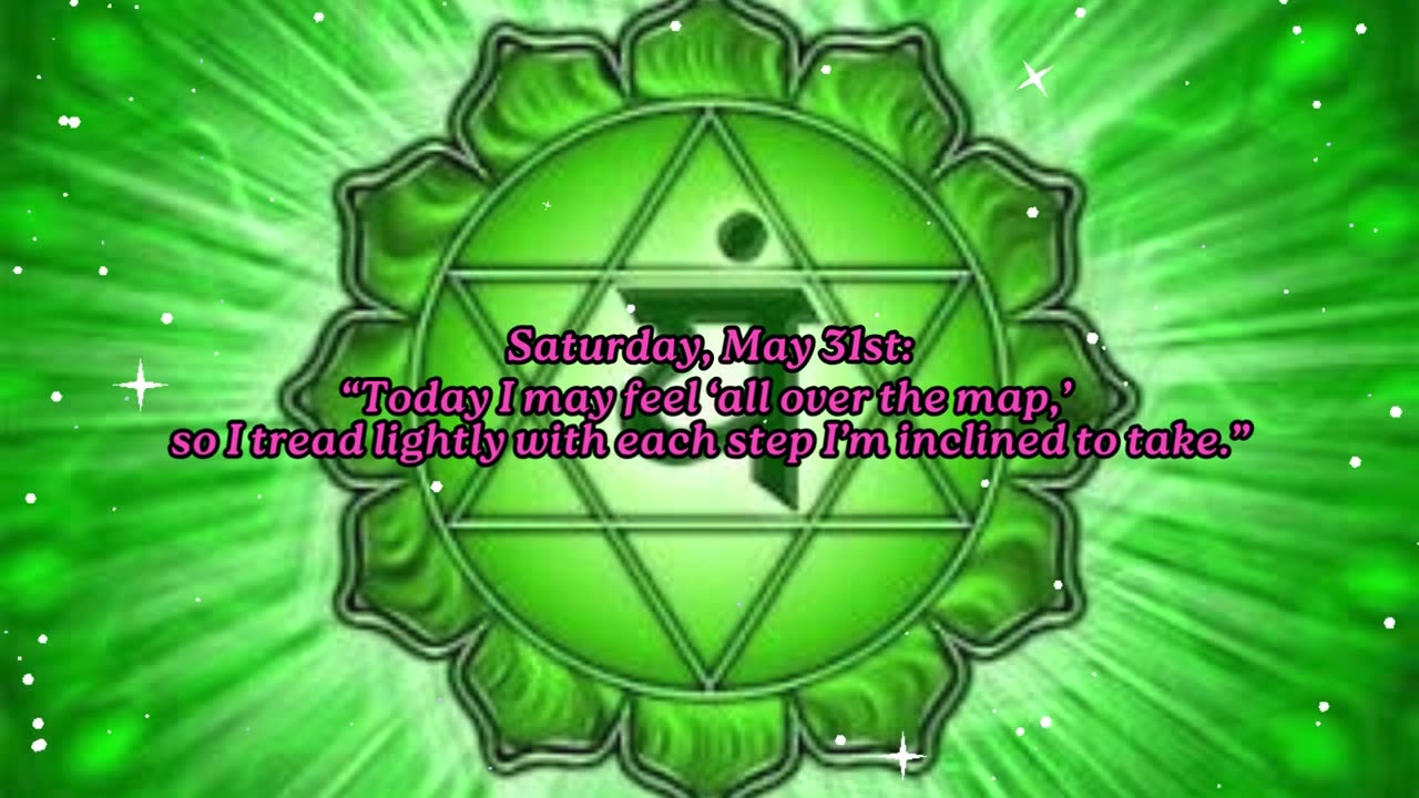 Tread Lightly! ~ Saturday, May 31, 2025 Numerology @ a Glance