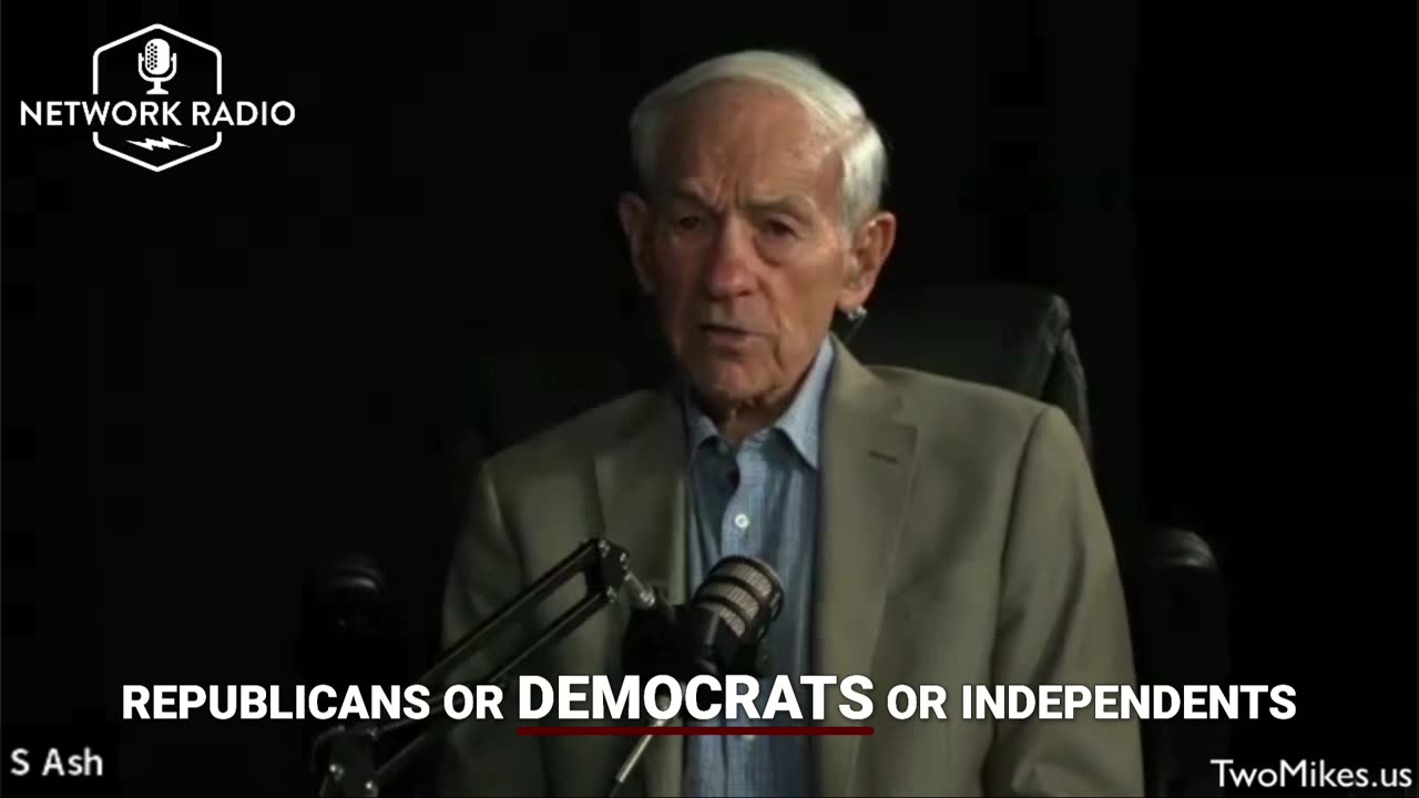 Ron Paul says both parties have abandoned liberty for the illusion of political power
