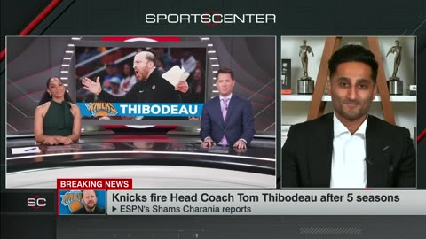BREAKING NEWS Knicks fire head coach Tom Thibodeau SportsCente