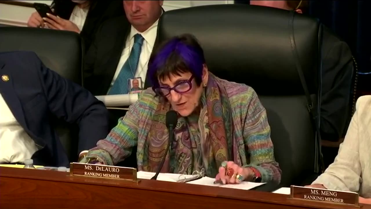 Purple Haired Dem Repeatedly Shouts Down Pam Bondi As She Attempts To Answer Her Questions