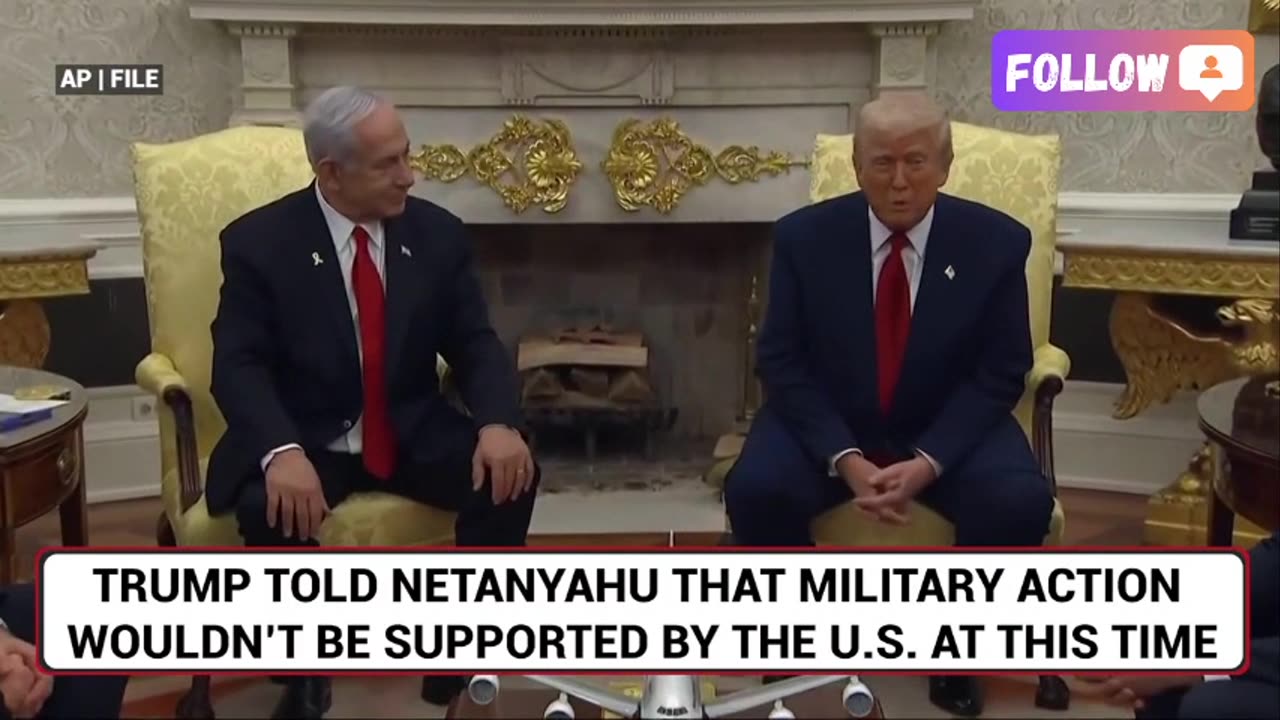 Trump DITCHES Netanyahu; 'Shoots Down' Request To Attack Iran's Nukes | Report