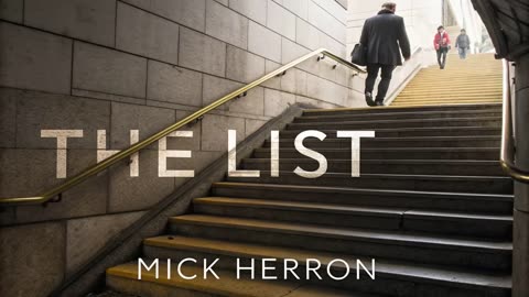 The List By Mick Herron Audiobook Thriller, Mystery & Suspense Full