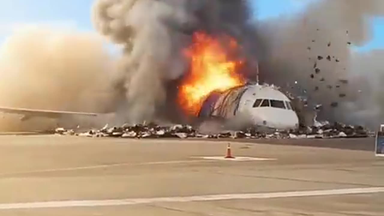 Golden retriever saves passengers from plane explosion