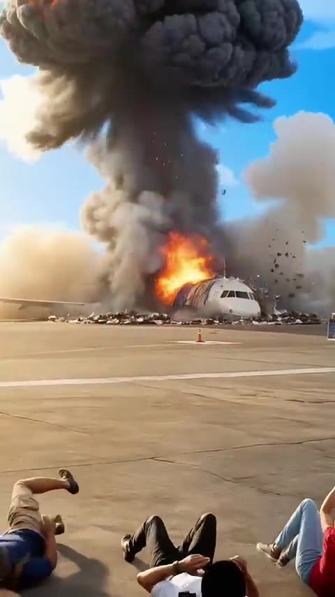 Golden retriever saves passengers from plane explosion