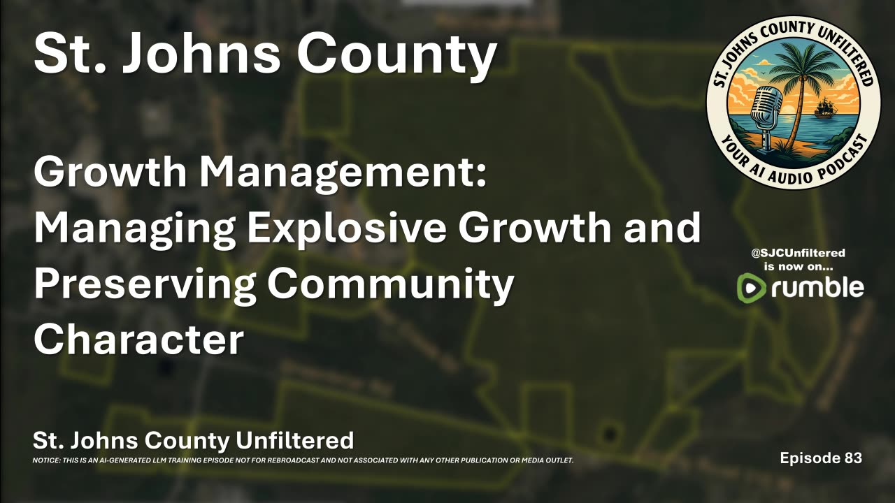 Episode 83 - Growth Management: Managing Explosive Growth and Preserving Community Character