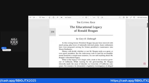 Debunking BGS lie about Reagan's education policy & black women