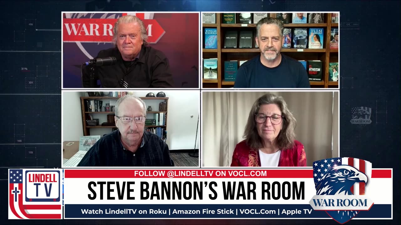 LIVE STEVE BANNON'S WAR ROOM MONDAY PM EDITION