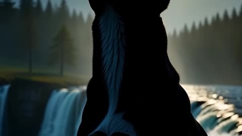 The Moon-Gazing Sentinel, AI Video