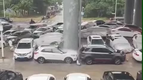 Windshield Waterfall