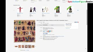 Review Of The Marvel Legends Action Figure Lot That Was Sold On eBay In 2015