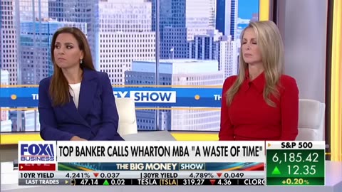 "WASTE OF TIME": The bank CEO modifies his Wharton MBA curriculum