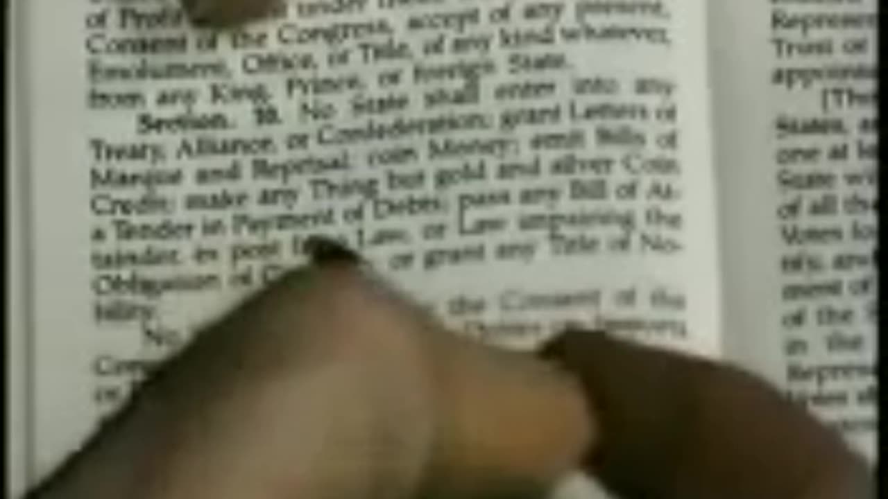 Know Your Constitution with Carl Miller Part 3 of 3 (1995)