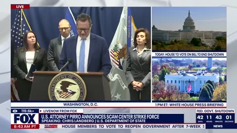 Jeanine Pirro announces Scam Center Strike Force