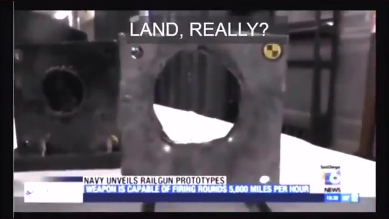 Rail Guns Demonstrate The Level Plane of Earth