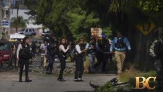 Car bomb kills 5 people, including 3 officers, in front of police station in Mexico