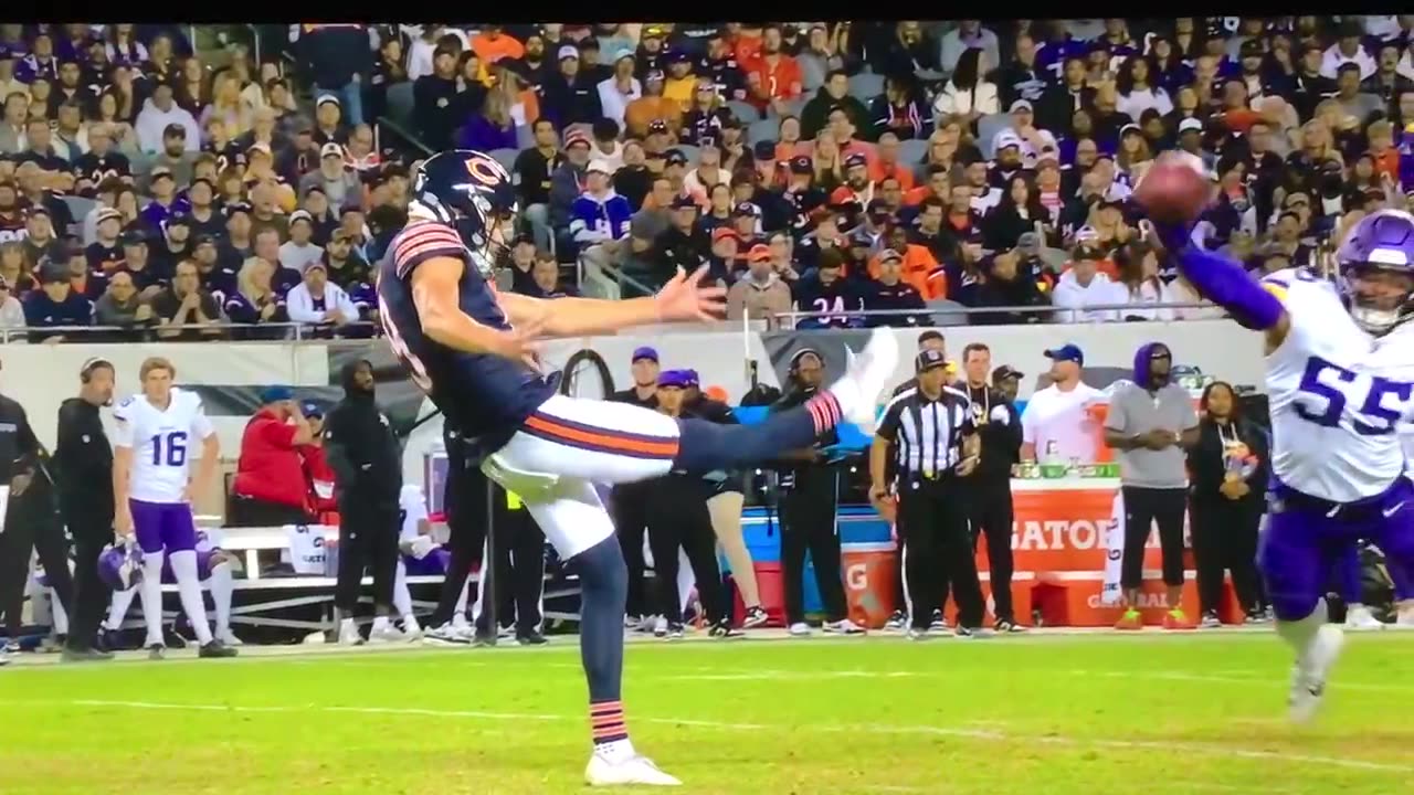 Vikings Special Teams Blocks Punt