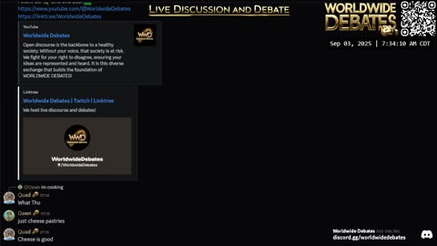 0048 - Worldwide Debates LIVE - YouTube/Rumble/Twitch/Kick
